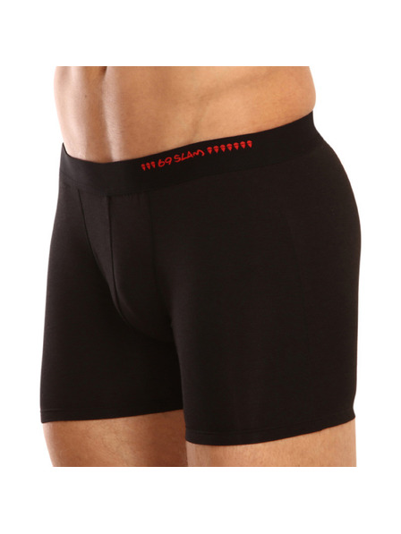 69slam Pánske boxerky 69SLAM fit bamboo plain