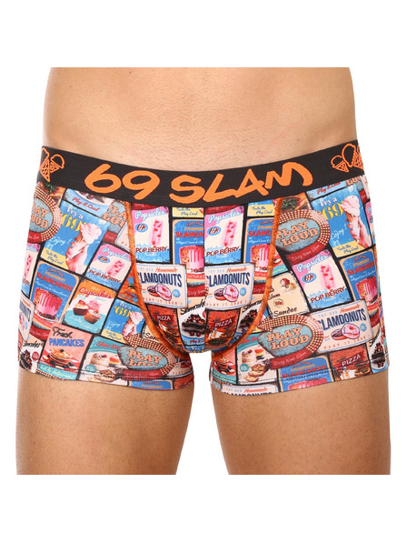 69slam Pánske boxerky 69SLAM hip vintage food sign