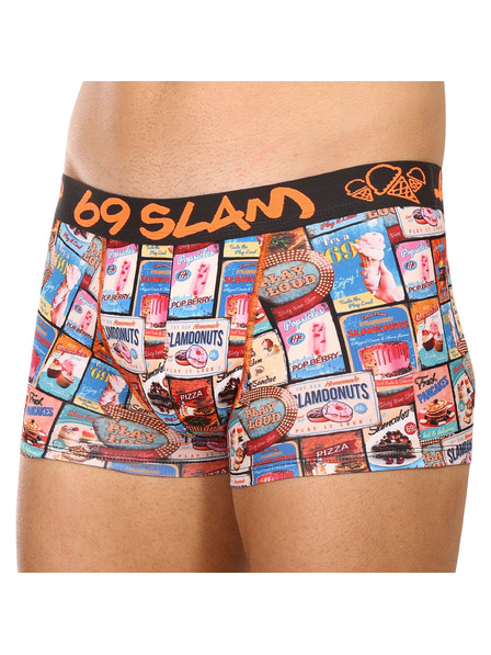 69slam Pánske boxerky 69SLAM hip vintage food sign
