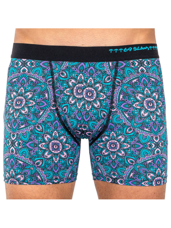 69slam Pánske boxerky 69SLAM fit pastel mandala