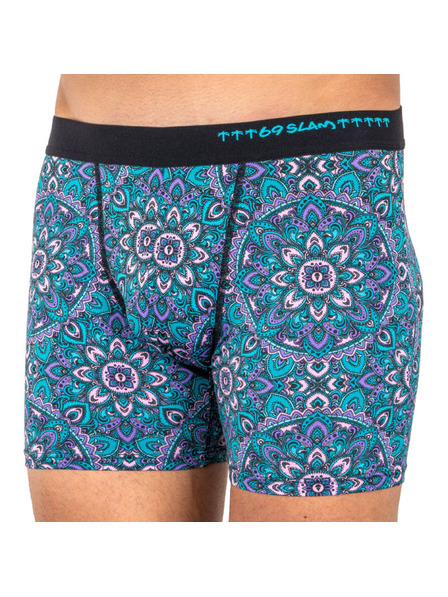69slam Pánske boxerky 69SLAM fit pastel mandala