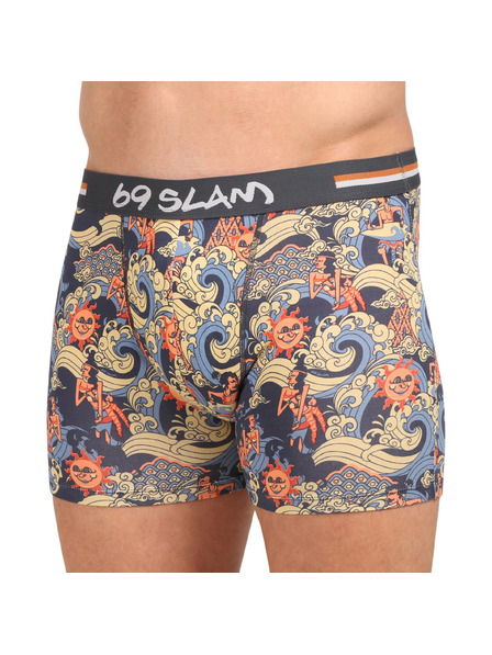 69slam Pánske boxerky 69SLAM fit bamboo ANCIENT WAVES GILBERT