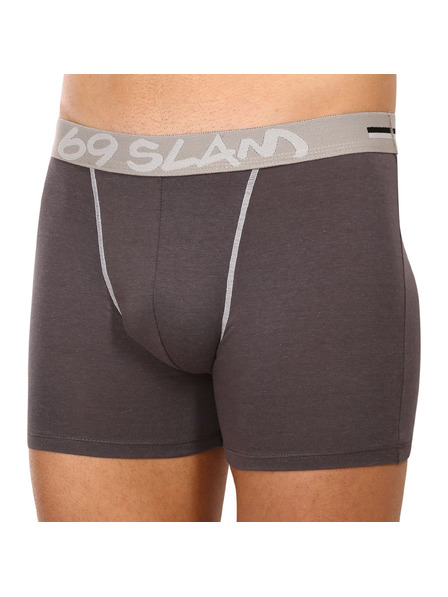 69slam Pánske boxerky 69SLAM fit bamboo plain