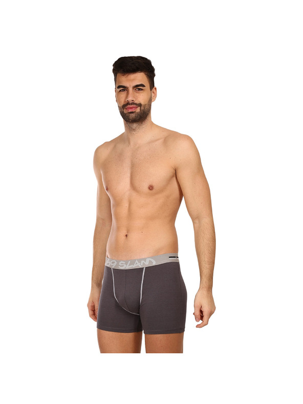 69slam Pánske boxerky 69SLAM fit bamboo plain