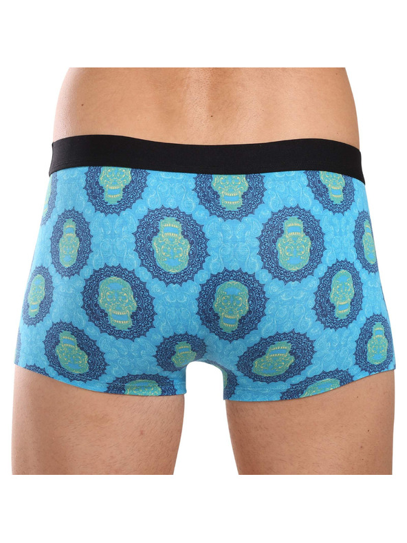 69slam Pánske boxerky 69SLAM hip bamboo SKULL MANDALA