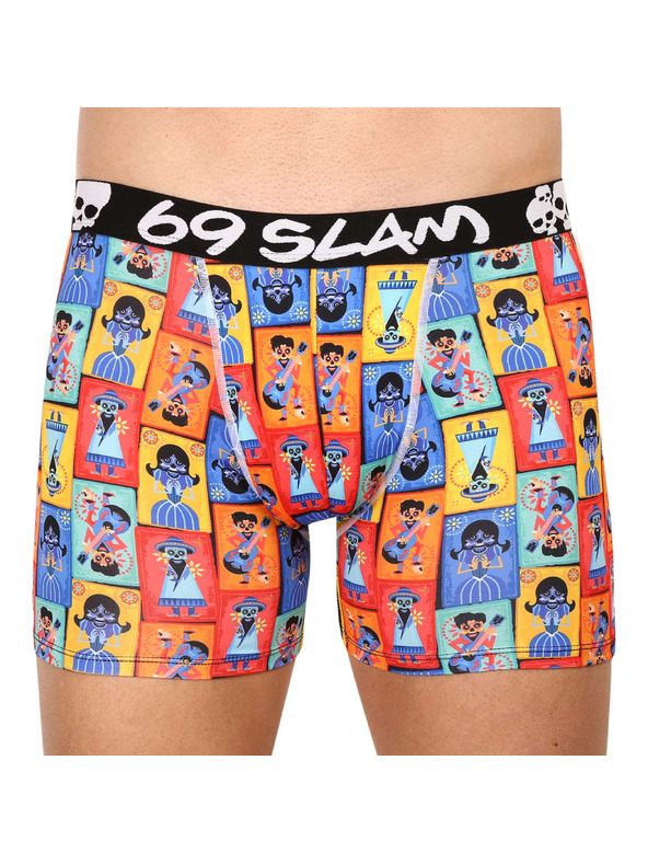 69slam Pánske boxerky 69SLAM fit mex card dylan