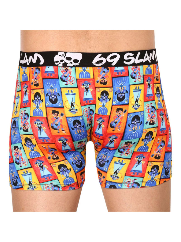 69slam Pánske boxerky 69SLAM fit mex card dylan