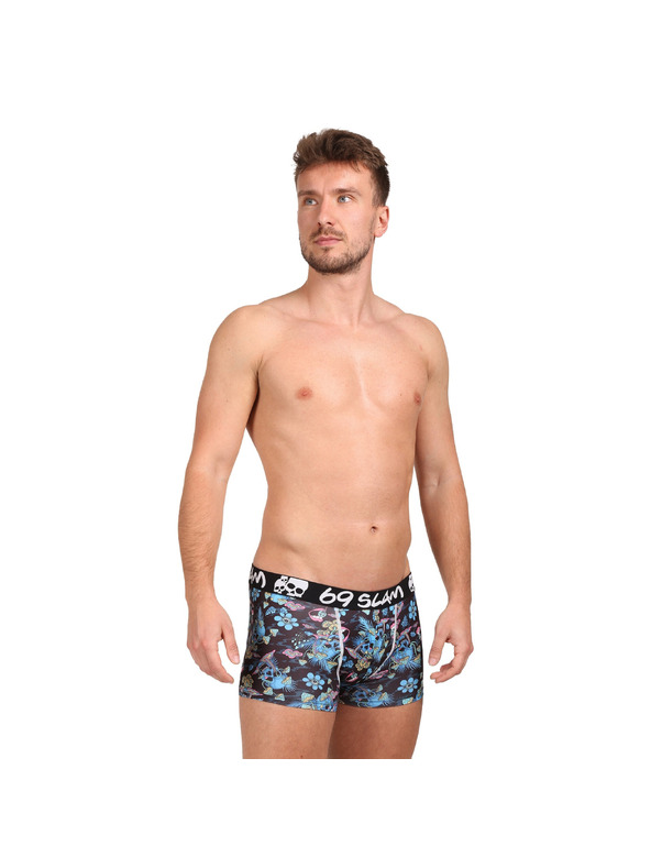 69slam Pánske boxerky 69SLAM Hip SKULL TRIP MASON