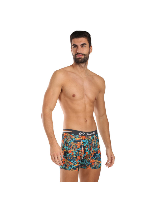 69slam Pánske boxerky 69SLAM fit FIRE DANCE DYLAN