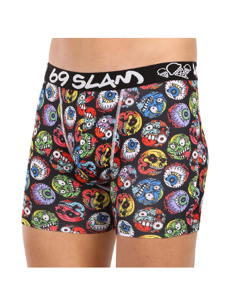 69slam Pánske boxerky 69SLAM fit monster ball dylan