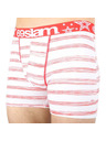 69slam Pánske boxerky 69SLAM fit stripes red
