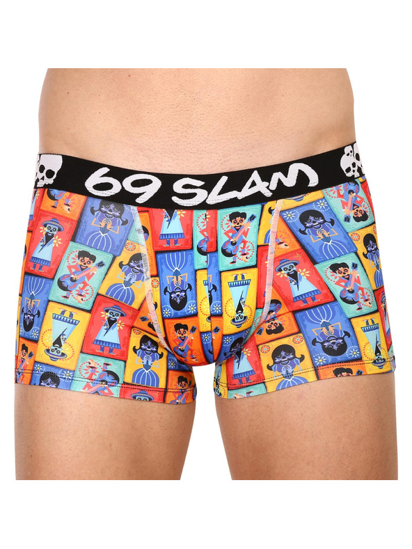 69slam Pánske boxerky 69SLAM hip mex card mason