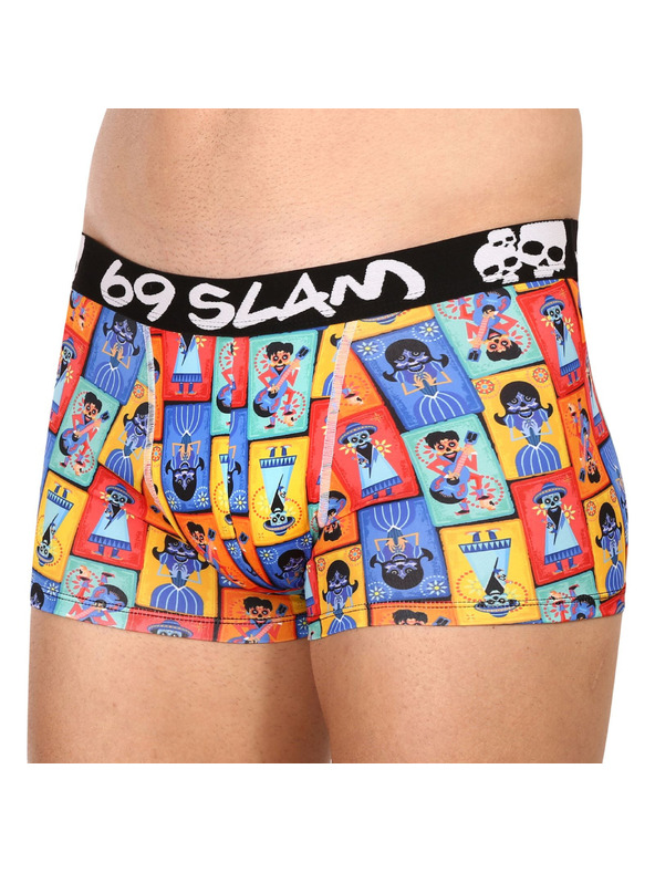69slam Pánske boxerky 69SLAM hip mex card mason