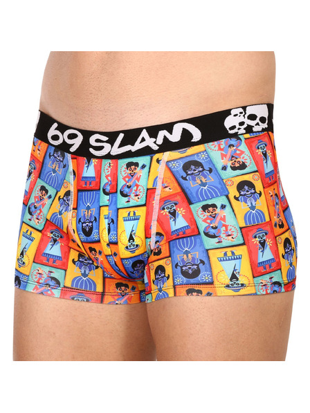69slam Pánske boxerky 69SLAM hip mex card mason