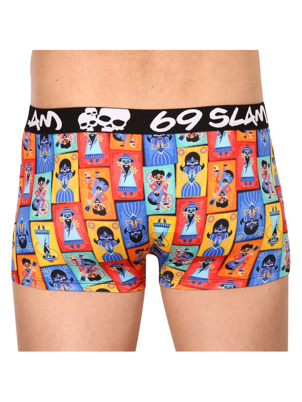 69slam Pánske boxerky 69SLAM hip mex card mason