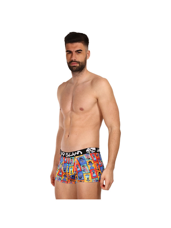69slam Pánske boxerky 69SLAM hip mex card mason