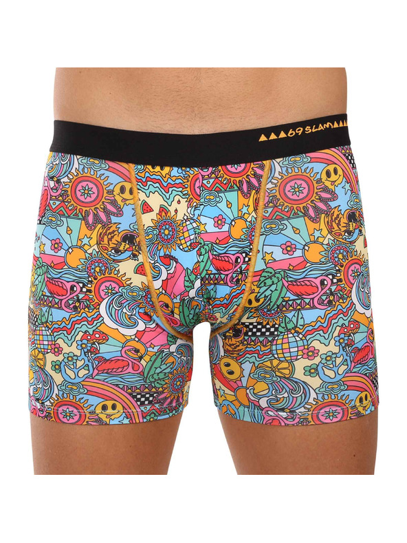 69slam Pánske boxerky 69SLAM Dylan TROPICAL LAH