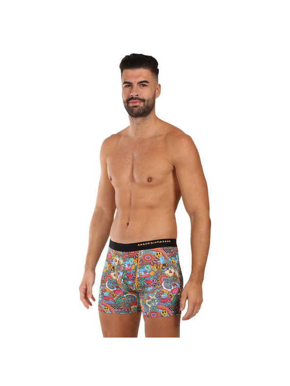 69slam Pánske boxerky 69SLAM Dylan TROPICAL LAH