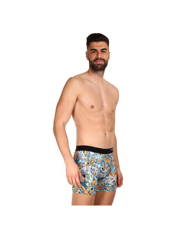 69slam Pánske boxerky 69SLAM fit exotic sea dylan