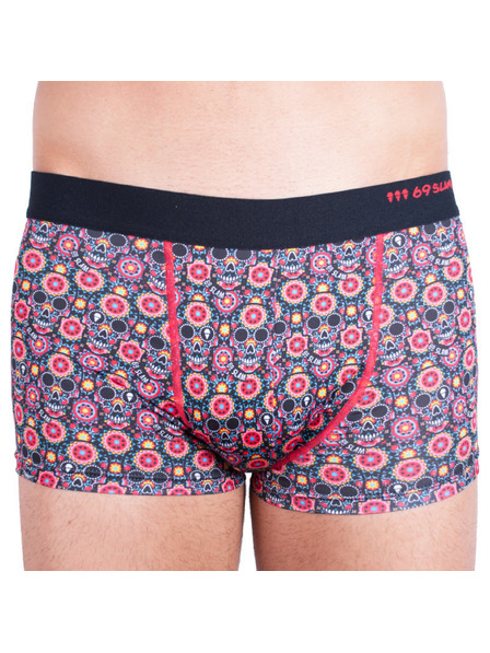 69slam Pánske boxerky 69SLAM hip flower skull