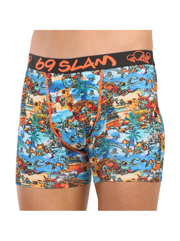 69slam Pánske boxerky 69SLAM fit beach bugger dylan