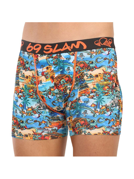 69slam Pánske boxerky 69SLAM fit beach bugger dylan
