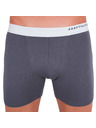 69slam Pánske boxerky 69SLAM fit bamboo plain dark grey