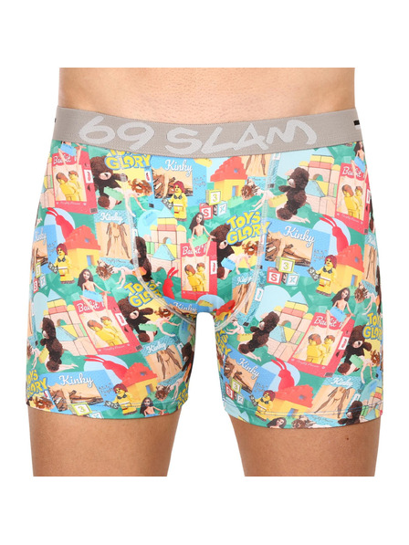 69slam Pánske boxerky 69SLAM fit toys glory