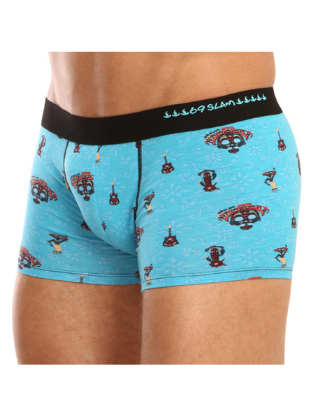 69slam Pánske boxerky 69SLAM hip bamboo day of the dead