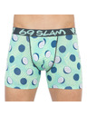 69slam Pánske boxerky 69SLAM fit bamboo coco blue