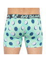 69slam Pánske boxerky 69SLAM fit bamboo coco blue