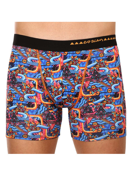 69slam Pánske boxerky 69SLAM fit alien eye