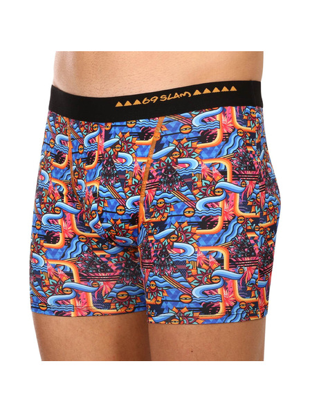 69slam Pánske boxerky 69SLAM fit alien eye