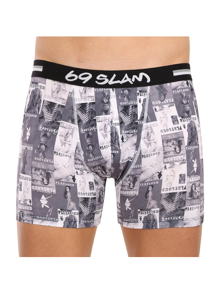69slam Pánske boxerky 69SLAM fit playloud magazine