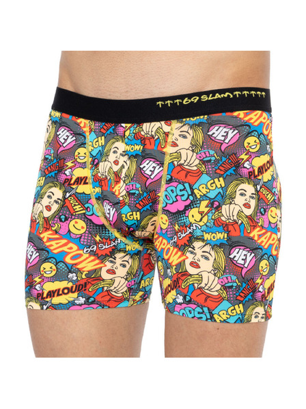 69slam Pánske boxerky 69SLAM fit kapow