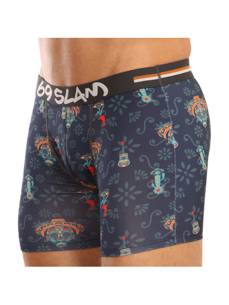 69slam Pánske boxerky 69SLAM fit day of the dead