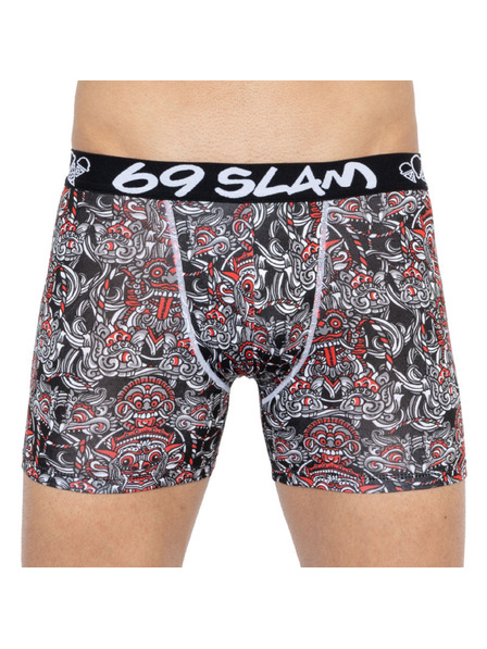 69slam Pánske boxerky 69SLAM fit bamboo totem mask