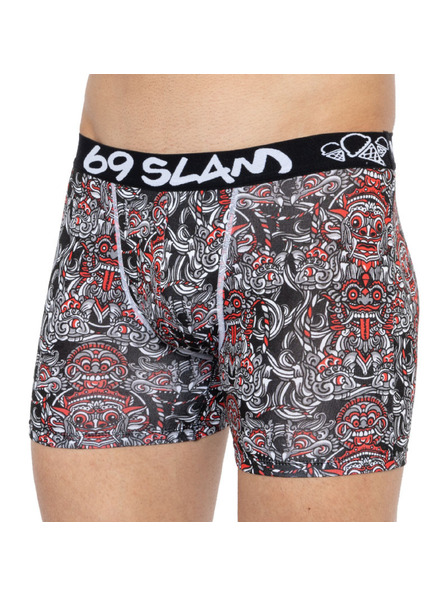 69slam Pánske boxerky 69SLAM fit bamboo totem mask
