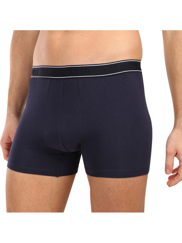 andrie Pánske boxerky Andrie viacfarebné (PS 5828/dark blue)