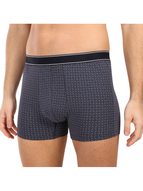 andrie Pánske boxerky Andrie viacfarebné (PS 5636/grey)
