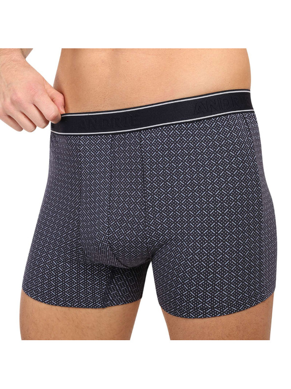 andrie Pánske boxerky Andrie viacfarebné (PS 5636/grey)