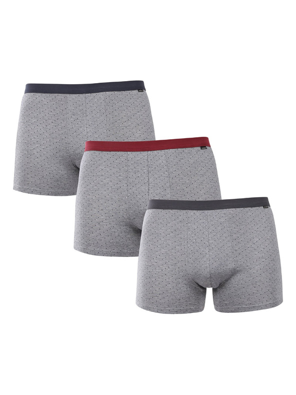 andrie Sada troch - pánske boxerky Andrie sivé