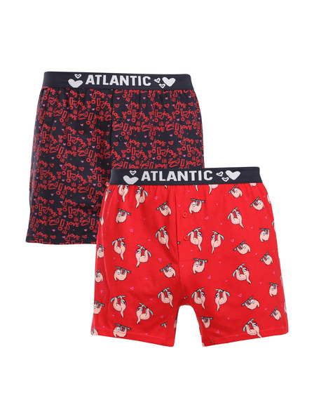 Atlantic Sada dvoch - pánske trenky Atlantic viacfarebné