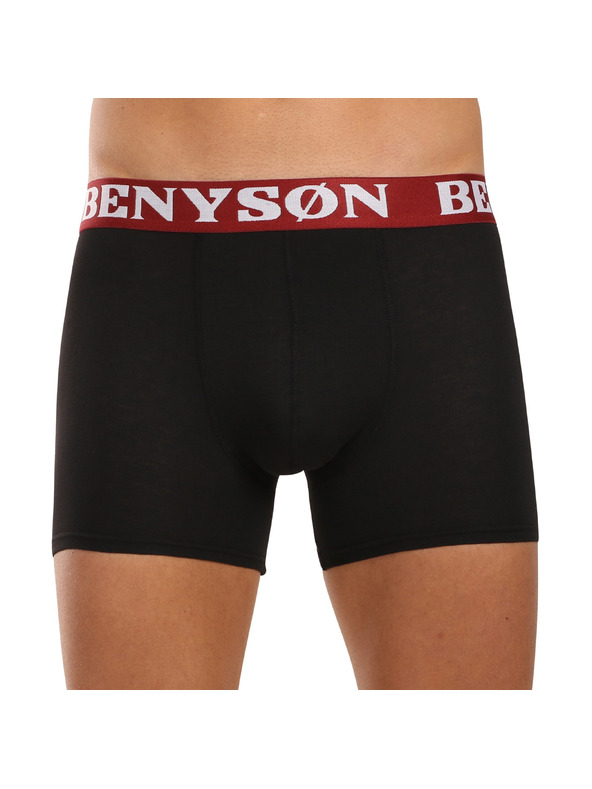 Benysøn Sada piatich - pánske boxerky Benysøn čierne