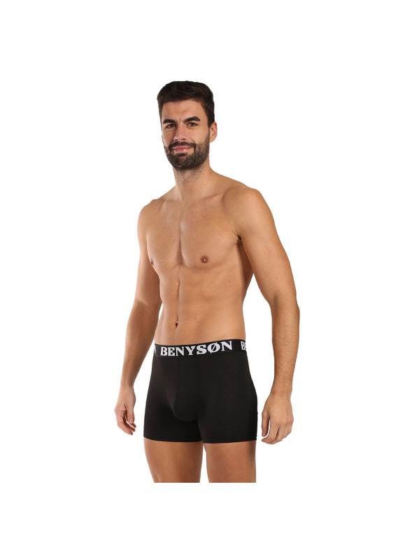 Benysøn Sada piatich - pánske boxerky Benysøn čierne
