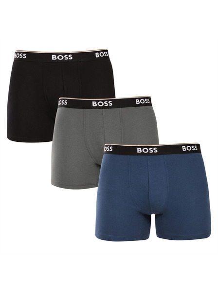 BOSS Sada troch - pánske boxerky BOSS viacfarebné