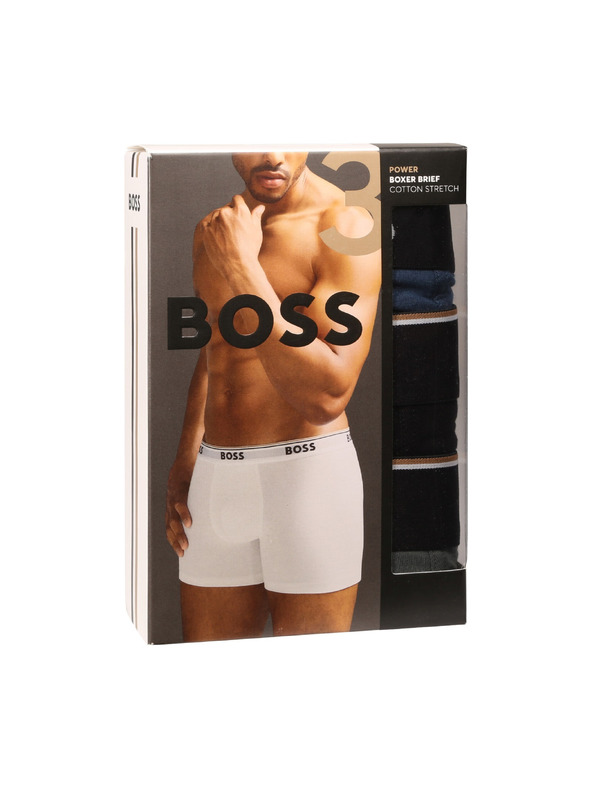 BOSS Sada troch - pánske boxerky BOSS viacfarebné
