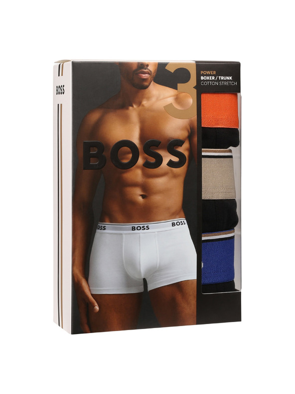 BOSS Sada troch - pánske boxerky BOSS viacfarebné