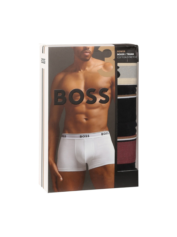 BOSS Sada troch - pánske boxerky BOSS viacfarebné