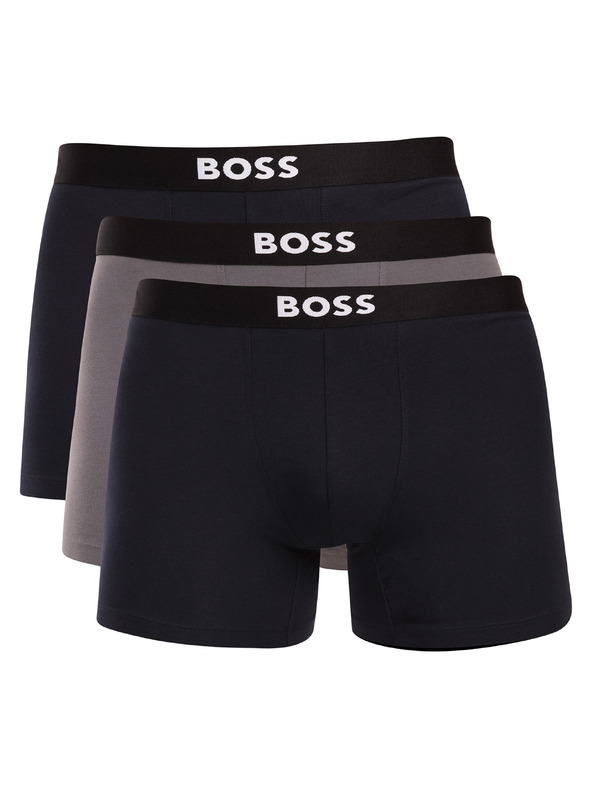 BOSS Sada troch - pánske boxerky BOSS viacfarebné